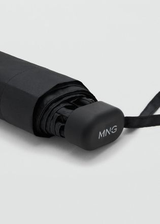 Mango Ombrello pieghevole mini nero - Donna - Taglia unica - MANGO