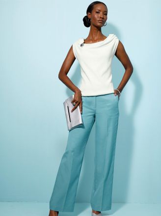 Cr&eacute;ation L Pullunder CREATION L Pullunder, Damen, Gr. 36, ecru, 70% Viskose, 30% Polyamid, unifarben, Pullover Pullunder