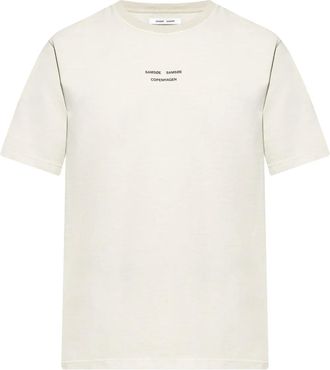 Sams&oslash;e & Sams&oslash;e Samarcus T-shirt - Grey