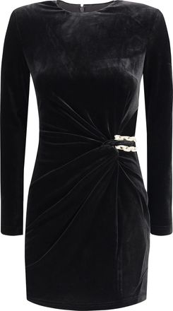 Self Portrait Short Velvet Dress