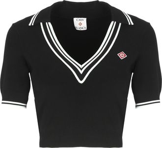 Casablanca Polo Shirt With Logo