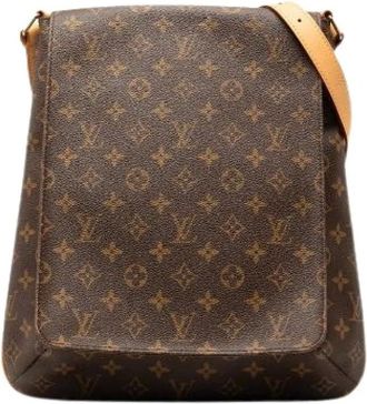 Louis Vuitton Pre-owned Cross Body Bags, female, Brown, Size: ONE SIZE Pre-owned Musette Monogram Shoulder Bag