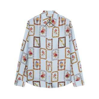 Pierre-Louis Mascia Overhemden, Dames, Veelkleurig, L, Aloegots Longsleeve Shirt