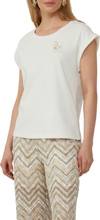 s.Oliver Black Label T-Shirt mit Motiv Print