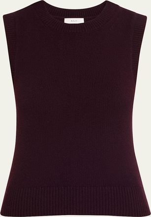 A.L.C. Ian Cashmere Sleeveless Sweater