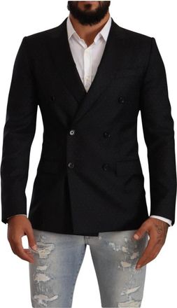 Dolce & Gabbana Hombre, Chaquetas, Negro, Talla: S