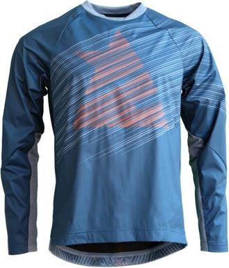 Zimtstern Protechzonez Shirt L/S Velotrikot f&uuml;r Herren | blau