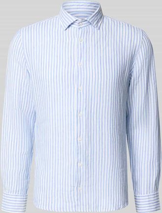 Seidensticker Slim Fit Business-Hemd mit Kentkragen in Bleu, Gr&ouml;&szlig;e 38