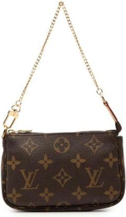 Louis Vuitton Pre-owned Mini Pochette Accessoires - - Pre-owned - Donna - Marrone - ONE SIZE