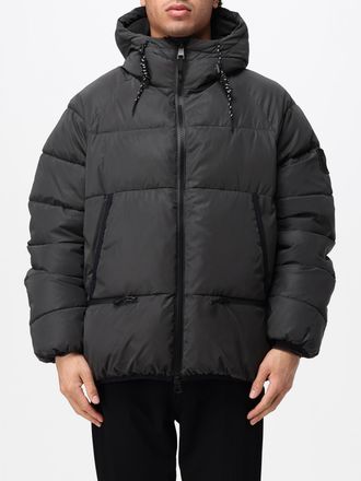 Outhere Piumino in nylon idrorepellente con cappuccio e collo alto