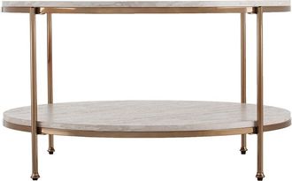 SEI Furniture Sei Furniture Silas Faux Stone Cocktail Table