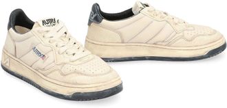 Autry Medalist Leather Low-Top Sneakers