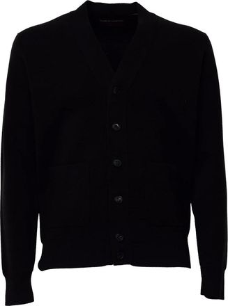 FILIPPO DE LAURENTIIS Cardigan Milano Rib - - Knitwear - Uomo - Marrone - 2XL