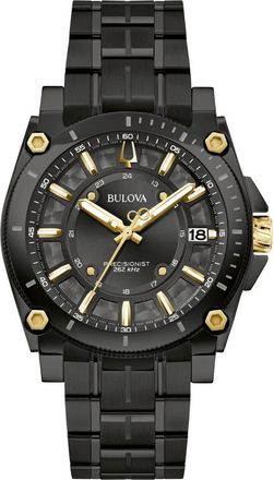 Bulova Icon Bracelet Watch, 40mm in Black at Nordstrom Rack