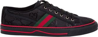 Gucci Tennis 1977 Low - Heren - Sneakers - Zwart - 43 EU - Nylon - Schoenen