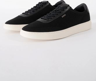 HUGO BOSS Mens BOSS Orange Kieran_Tenn_knal Mens Trainers 50563181 - Black 001 - Size: 11