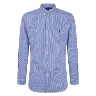 Polo Ralph Lauren Casual Shirts - Heren - Casual Overhemden - Blauw - 2XL - Overhemden