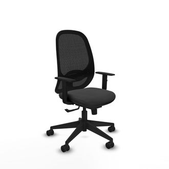 Piqueras y Crespo Silla De Oficina Piqueras Y Crespo Cilanco Negro Espuma 50 Mm