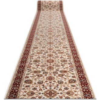 RugsX Rugsx - Alfombra Nain Ornamento, Flores 6999 51063 Beige / Burdeos 100cm Beige 100x750 Cm