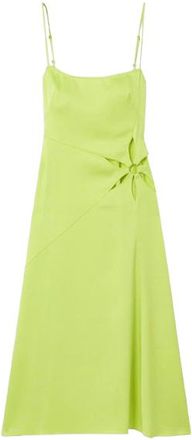 Cult Gaia Imogen Lime Midi Dress Size M