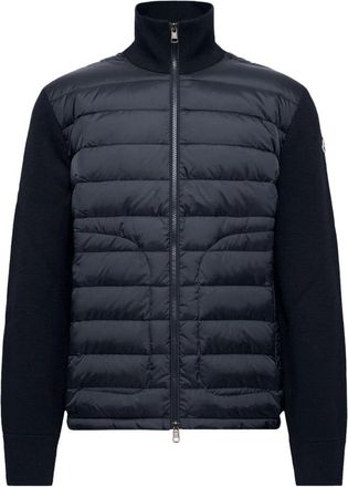 Moncler Heren, Jassen, Blauw, Maat: L