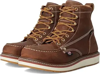 Keen Utility Liberty 6 Mens2E Brown Leather Waterproof Work Boots ZOGG3440