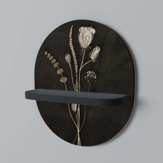 OEM Meadow Art. Estante Ovalado Negro