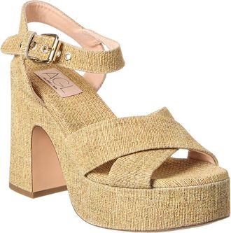 AGL Agl Sista T Strap Leather Sandal