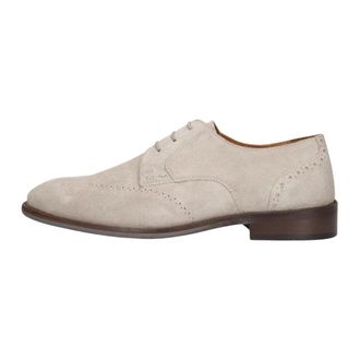 Stefano Lauran Heren, Schoenen, Beige, Maat: 46 EU Leer