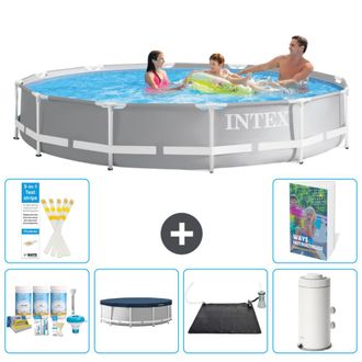 Intex Piscina Prism Frame Redonda - 366x76 Cm - 7-piezas S132