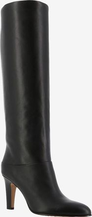 Chloé Stiefel aus Glattleder mit Absatz Eve 85