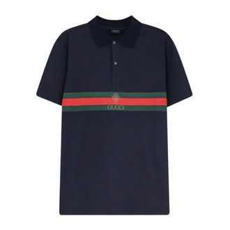 Gucci Hombre, Camisetas, Azul, Talla: M