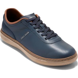 Cole Haan GrandPro Packwell Sneaker in Navy Blazer/spiced Brown at Nordstrom, Size 10.5