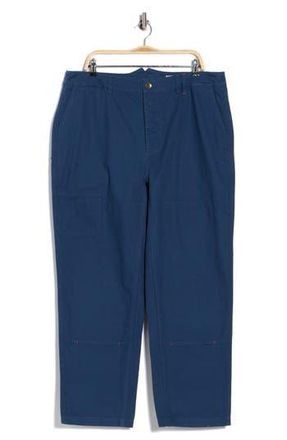 Imperfects Courier Organic Cotton Canvas Pants in Banks Street Blue at Nordstrom Rack, Size 40