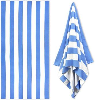 No Brand Manta De Playa Extragrande - Toalla De Playa De Microfibra - Extragrande - Ligera - Secado R&aacute;pido - Material De Microfibra - 180 Cm X 90 Cm - Estilo A
