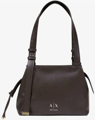 A|X Armani Exchange Borsa a spalla Alice S - - Bags - Donna - Marrone - ONE SIZE