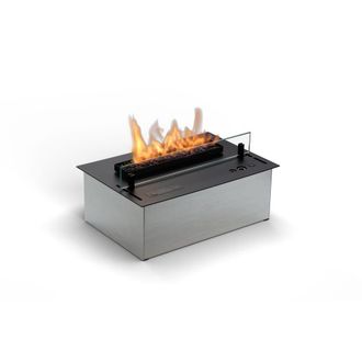 Planika Quemador de bioetanol senso burner bev de acero con control remoto