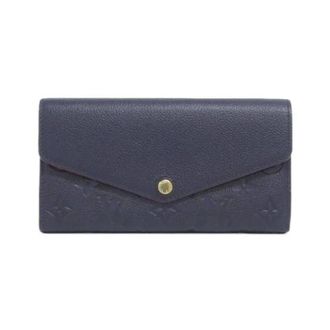Louis Vuitton Pre-owned Wallets, female, Blue, Size: ONE SIZE Pre-owned Long wallet (bi-fold)