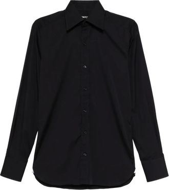 Tom Ford Camicia in popeline - Nero