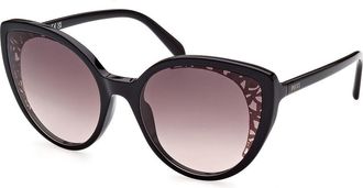Pucci Emilio Pucci EP0182 01F Womens Sunglasses Black Size 58