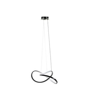Koketto Home L&aacute;mpara colgante LED negra en dise&ntilde;o moderno y minimalista