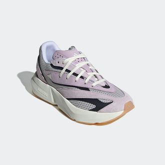 adidas Sneaker ADIDAS SPORTSWEAR LIGHTBLAZE, Damen, Gr. 40, silber (ice lavender, silber metallic, core schwarz), Synthetik, Textil, Schuhe Sneaker