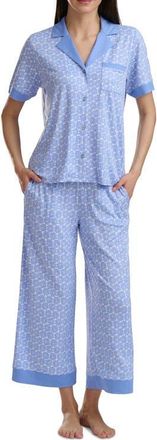 Splendid Jersey Pajamas in Daisy Geo at Nordstrom, Size X-Large