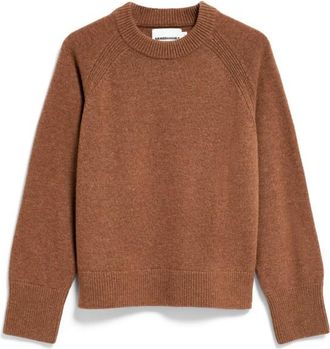 Armedangels Wool Knit Sweater Pullover f&uuml;r Damen | braun