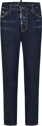 Dsquared2 Cool Guy Jeans - Heren - Slim Fit Jeans - Blauw - XL - Katoen - Jeans