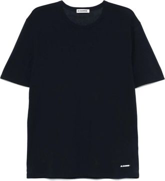 Jil Sander T-Shirts, male, Blue, Size: S Blue T-Shirt and Polo Combo