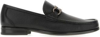 Ferragamo Stijlvolle Loafers voor Mannen - Heren - Loafers - Zwart - 40 EU - Leer - Schoenen