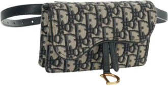 Dior Pre-owned Belt Bags, female, Blue, Size: ONE SIZE Pre-owned Waist Bag