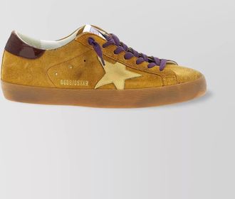 Golden Goose star detail suede lace-up sneakers