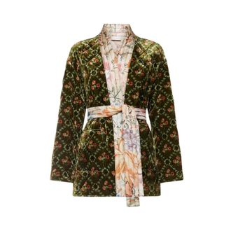 Pierre-Louis Mascia Kimonos, female, Green, Size: L Kanalo Kimono Jacket